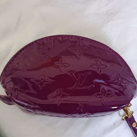 Louis Vuitton Purple Clutch coin purse set - Picture 3 of 3